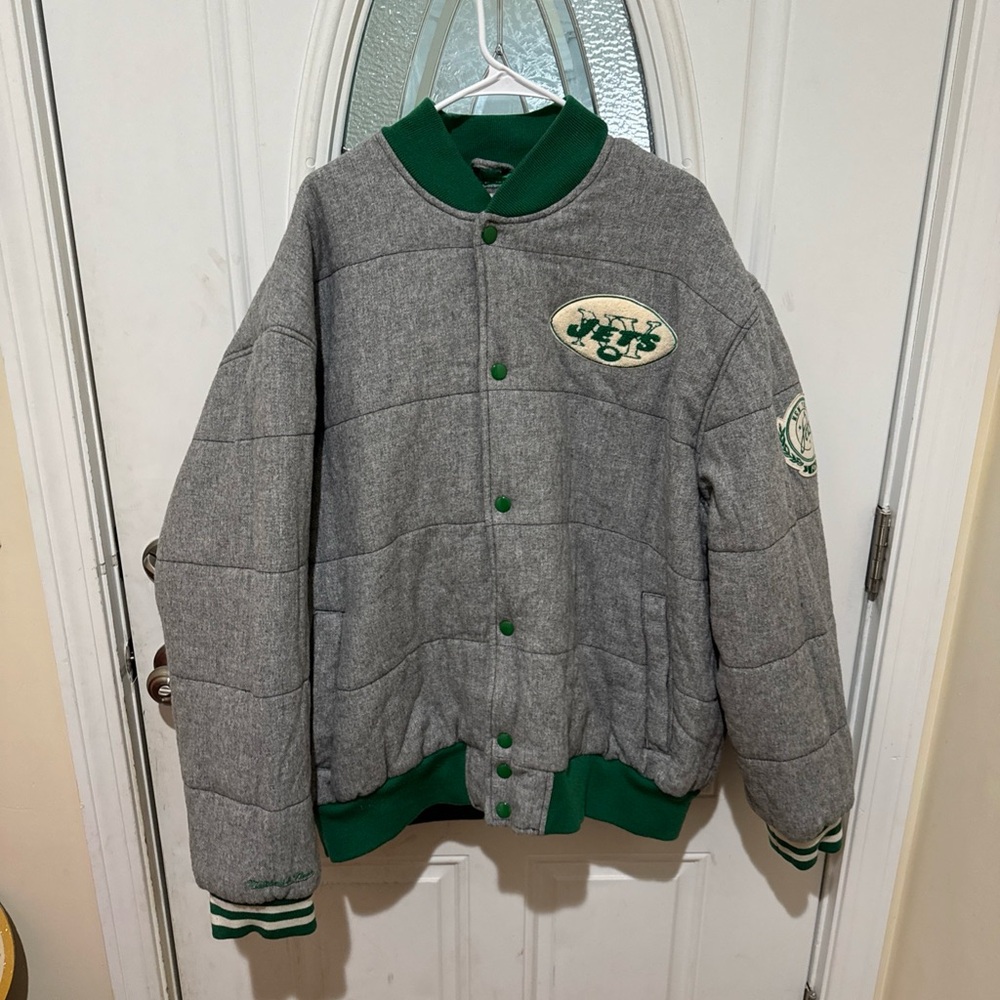 New York Jets Mitchell & Ness Sports Jacket